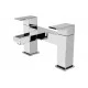 Vema Lys Deck Mounted Bath Filler - Chrome
