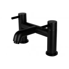 Vema Maira Deck Mounted Bath Filler - Matt Black