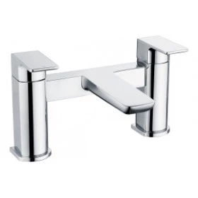 Berio Bath Filler - Chrome Bathroom Taps