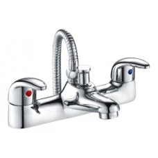 Nerola Low Pressure Bath/Shower Mixer - Chrome