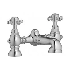 Tadlow Bath Filler - Chrome