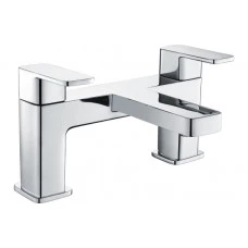 Adria Bath Filler - Chrome Bathroom Taps