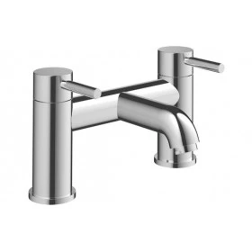 Pescara Bath Filler - Chrome