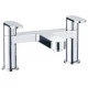 Santo Bath Filler - Chrome