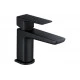 Berio Cloakroom Basin Mixer & Waste - Matt Black
