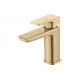 Berio Basin Mixer & Waste - Brushed Brass