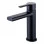 Evola Basin Mixer - Matt Black Bathroom Taps