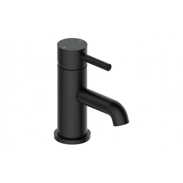 Pescara Basin Mixer & Waste - Matt Black
