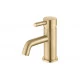 Pescara Cloakroom Basin Mixer & Waste - Brushed Brass
