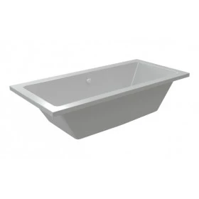 Navarre Square Double End 1700x700x550mm 0TH Bath w/Legs