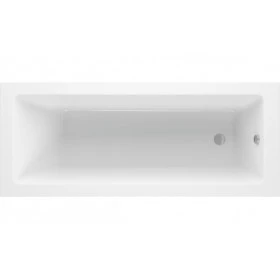 Navarre Square Single End SUPERCAST 1700x700x550mm 0TH Bath w/Legs