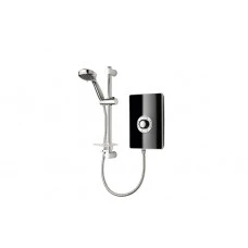 Triton Aspirante 8.5kW Contemporary Electric Shower - Black Gloss