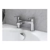 Santo Bath/Shower Mixer & Bracket - Chrome
