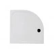 45mm Low Profile 1000mm Quadrant Tray & Waste - White