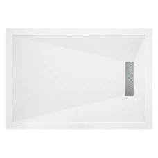 25mm Linear 1000x800mm Slim Rectangular Tray & Waste