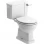 Sherbourne Close Coupled WC & Satin White Wood Effect Seat