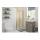 Classix 800mm Bi-fold Door - Brushed Brass