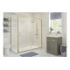 Classix 700mm Side Panel - Brushed Brass