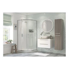 Flex 1000mm 2 Door Quadrant - Chrome