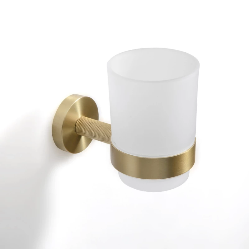 Origins Living Turner TRN-111001-BB Origins Living Turner Tumbler Holder - Brushed Brass TRN-111001-BB