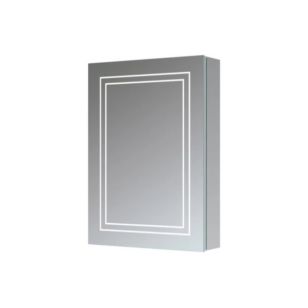 Suki 500mm 1 Door Front-Lit LED Mirror Cabinet