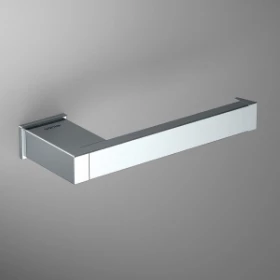 Origins Living S Cube Open Toilet Roll Holder - Chrome 166879 Bathroom Wall Accessories