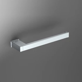 Origins Living S Cube Open Towel Bar - Chrome 166824 Bathroom Wall Accessories