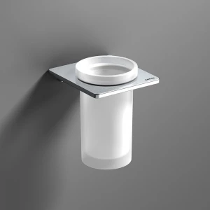 Origins Living S Cube/Eletech Tumbler - Chrome 166831 Bathroom Wall Accessory