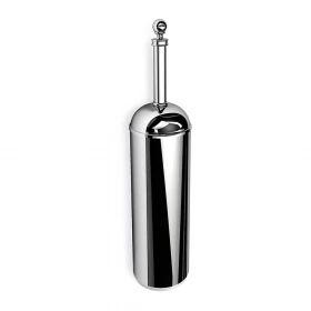 Origins Living Albany Toilet Brush - Chrome ALB-118020-CH Bathroom Wall Fitting