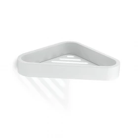 Origins Living Outline Corner Shower Basket - White 3283-22 Bathroom Wall Accessories