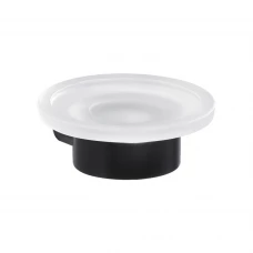 Origins Living Pirenei Soap Dish - Black PI11-14 Origins Living Pirenei Soap Dish - Black PI11-14