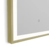 Origins living Lomax Light LML-01R048-BB Origins Living Lomax Light Arch Mirror 40 Brushed Brass - 40x80cm LML-01R048-BB