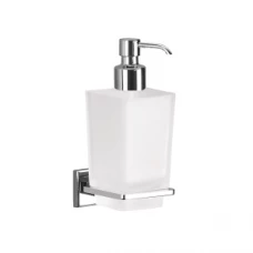 Origins Living Colorado Glass Soap Dispenser - Chrome 6981-13 Bathroom Wall Accessory