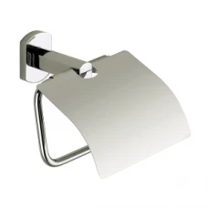Origins Living Edera Plus Toilet Roll Holder with Flap - Chrome EP25-13