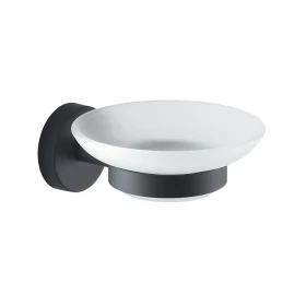 Origins Living Eros Soap Dish - Black 2311-14 Bathroom Wall Accessories