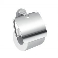 Origins Living Eros Toilet Roll Holder with Flap - Chrome 2325-13