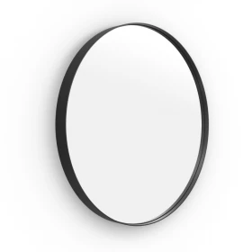 Origins Living City Round Mirror 60cm Black B375622