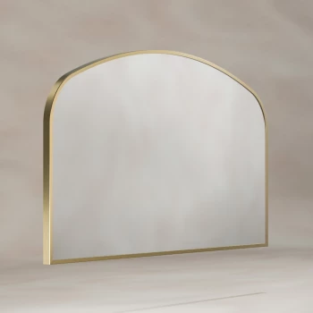 Origins Living Delphine Mirror 120 Brushed Brass - 120x70cm DEL-001127-BB