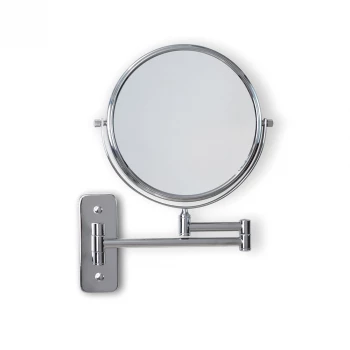 Origins Living Mason Reversible 5x Magnifying Wall Mirror - Chrome MSN-007520-CH Origins Living Mason Reversible 5x Magnifying Wall Mirror - Chrome MSN-007520-CH
