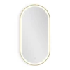Origins living Lomax Light LML-01C048-BB Origins Living Lomax Light Capsule Mirror 40 Brushed Brass - 40x80cm LML-01C048-BB