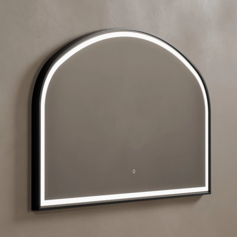 Origins living Lomax Light LML-01R127-BK Origins Living Lomax Light Overmantle Arch 120 Black - 120x75cm LML-01R127-BK