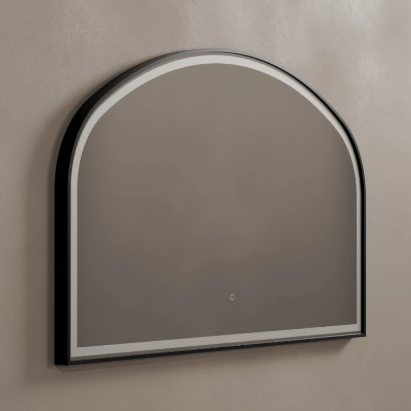Origins living Lomax Light LML-01R127-BK Origins Living Lomax Light Overmantle Arch 120 Black - 120x75cm LML-01R127-BK