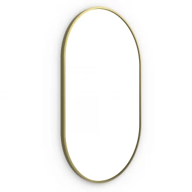 Origins Living Docklands Capsule Mirror 50 Brushed Brass - 50x80cm DKL-00C058-BB