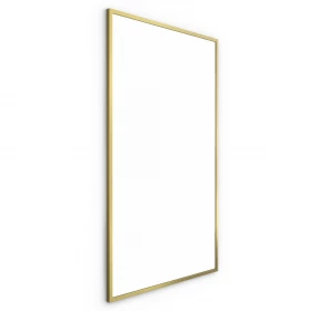 Origins Living Docklands Rectangular Mirror 120 Brushed Brass - 120x70cm B375707 Origins Living Docklands Rectangular Mirror 120 Brushed Brass - 120x70cm B375707