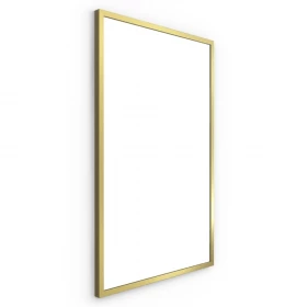 Origins Living Docklands Rectangular Mirror 50 Brushed Brass - 50x80cm B375554 Origins Living Docklands Rectangular Mirror 50 Brushed Brass - 50x80cm B375554