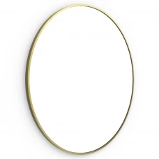 Origins Living Docklands Round Mirror 60cm Brushed Brass B375523