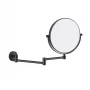 Origins Living Hutton Reversible 5x Magnifying Wall Mirror - Black HTN-007520-BK