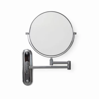 Origins Living Taylor Reversible 5x Magnifying Wall Mirror - Chrome TYL-007520-CH Origins Living Taylor Reversible 5x Magnifying Wall Mirror - Chrome TYL-007520-CH