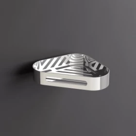 Origins Living S5 Fahrenheit Corner Basket - polished 141517