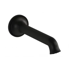 VitrA Origin Classic Wall Mounted Bath Spout - Matt Black